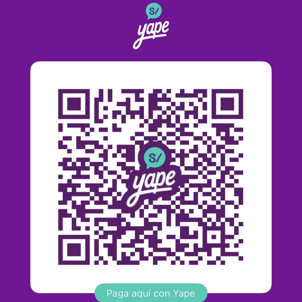 QR de Yape para pagar tu pedido en Luvian Perfumes